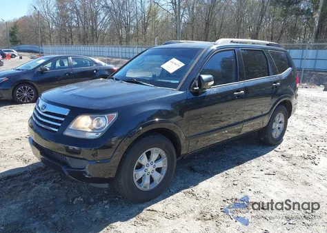 2009 Kia Borrego Lx z USA, uszkodzony, nr VIN KNDJJ741395031594